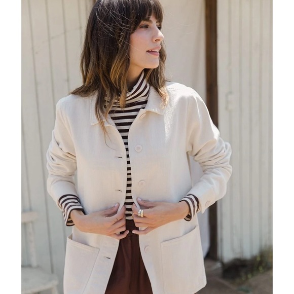Tradlands Jackets & Blazers - Field Chore Coat - Cream